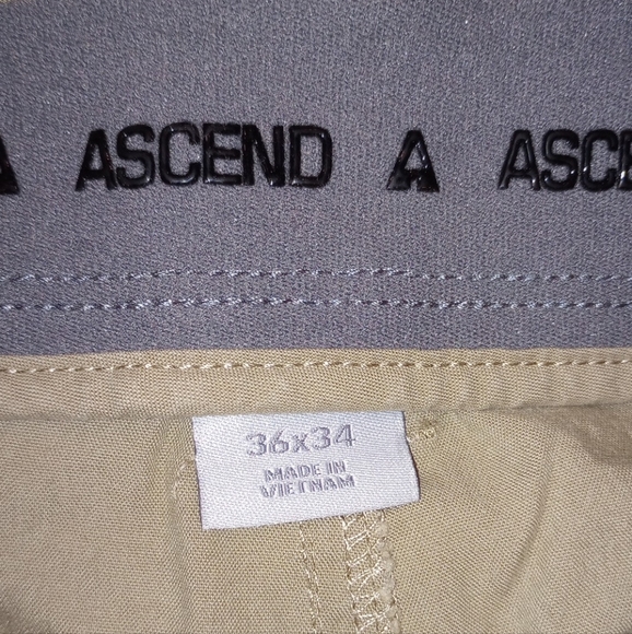 ASCEND Mens Beige, Gray ,Khaki  Pants Sizes 36W x 34L - Picture 9 of 10